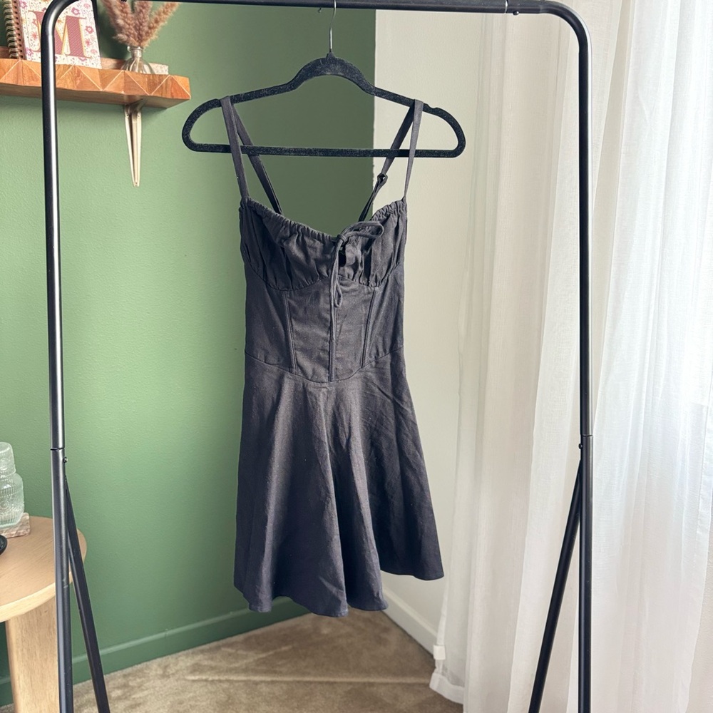 Black Strappy Dress